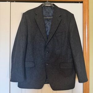 Tailorbyrd Sport Coat Blazer 44R‎ Mens Gray Wool Blend